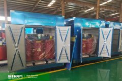 SCB10-2500KVA-13.8/0.4kV all-copper-dry transformers were successfully delivered smoothly