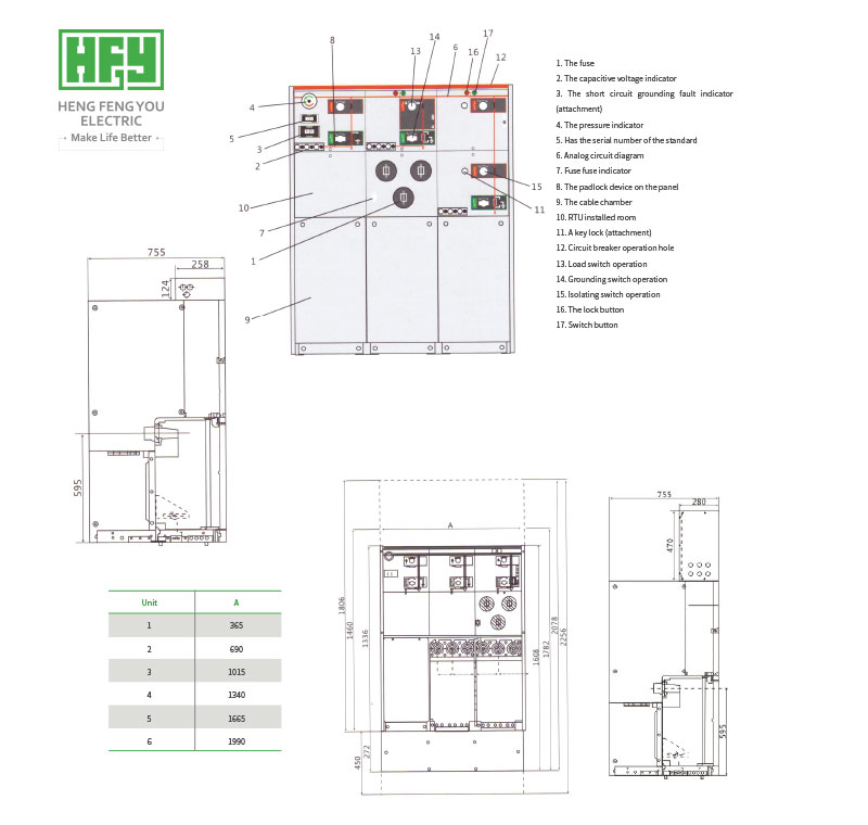 11 kv gas insulated ring main unit, gas insulated ring main unit price