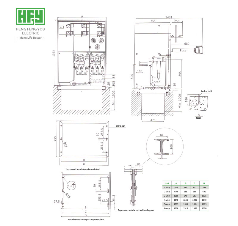 11 kv gas insulated ring main unit, gas insulated ring main unit price