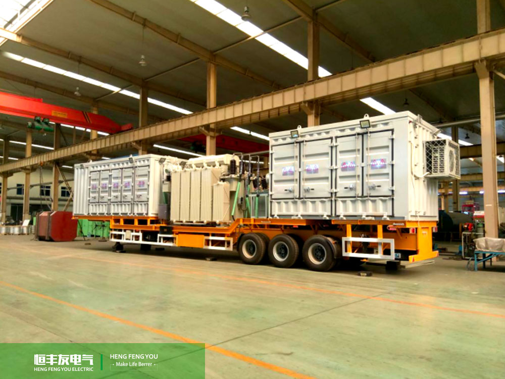 Hengfengyou Electric empowers Ghana's power grid: 15MVA-33kV mobile substations help upgrade energy