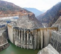 Baihetan Hydropower Station on Jinsha River