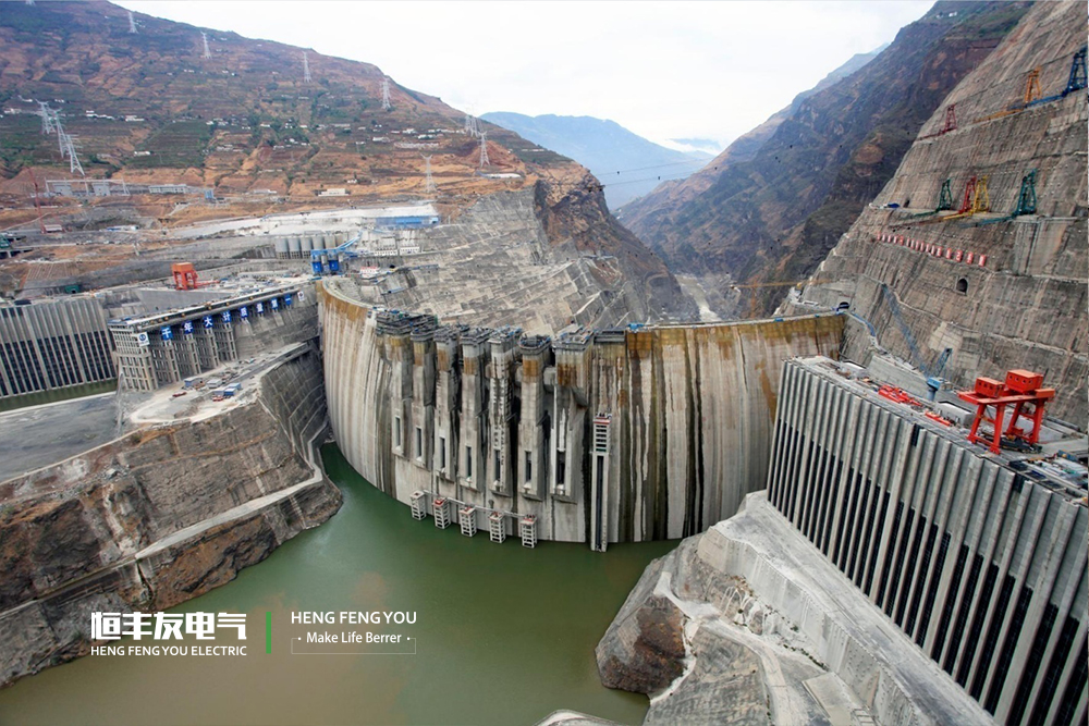Baihetan Hydropower Station on Jinsha River
