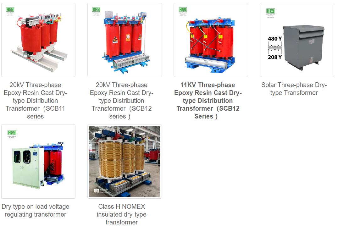 20kV Three-phase Epoxy Resin Cast Dry-type Distribution Transformer