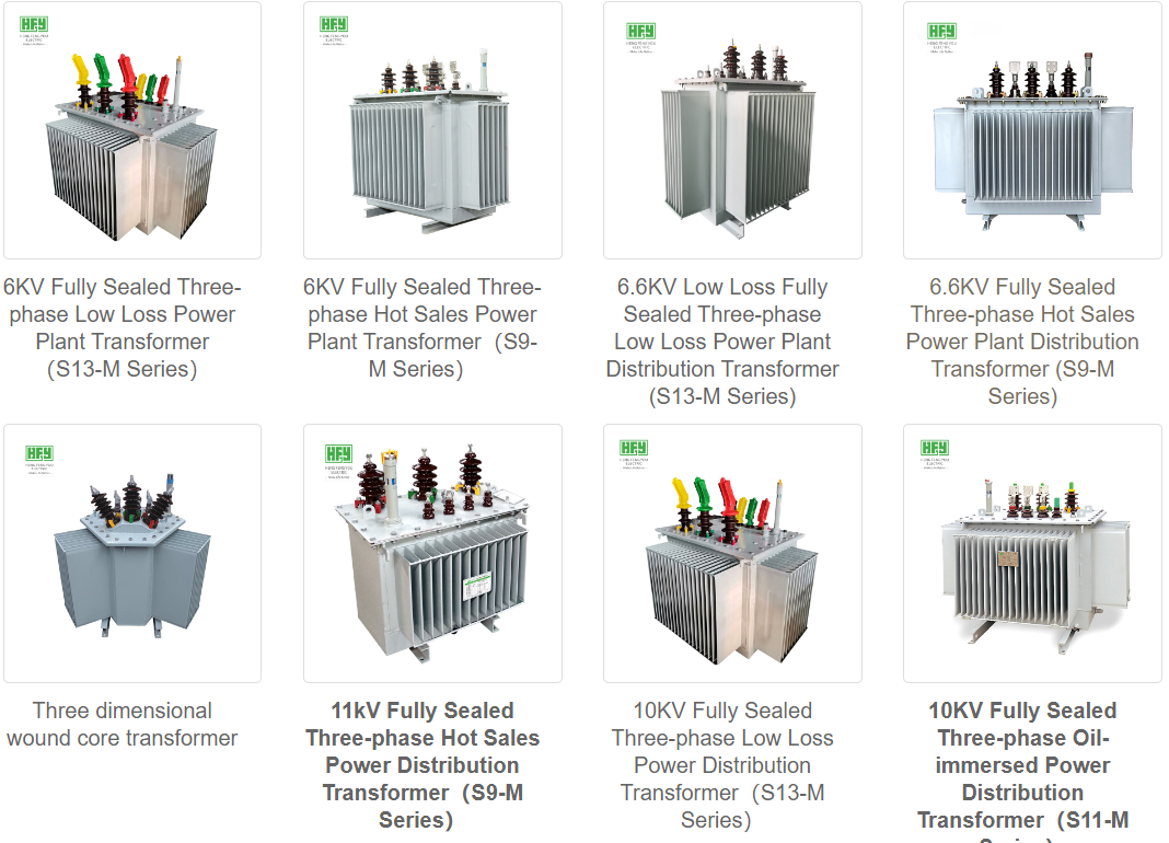 hengfengyou electric oil immersed transformer