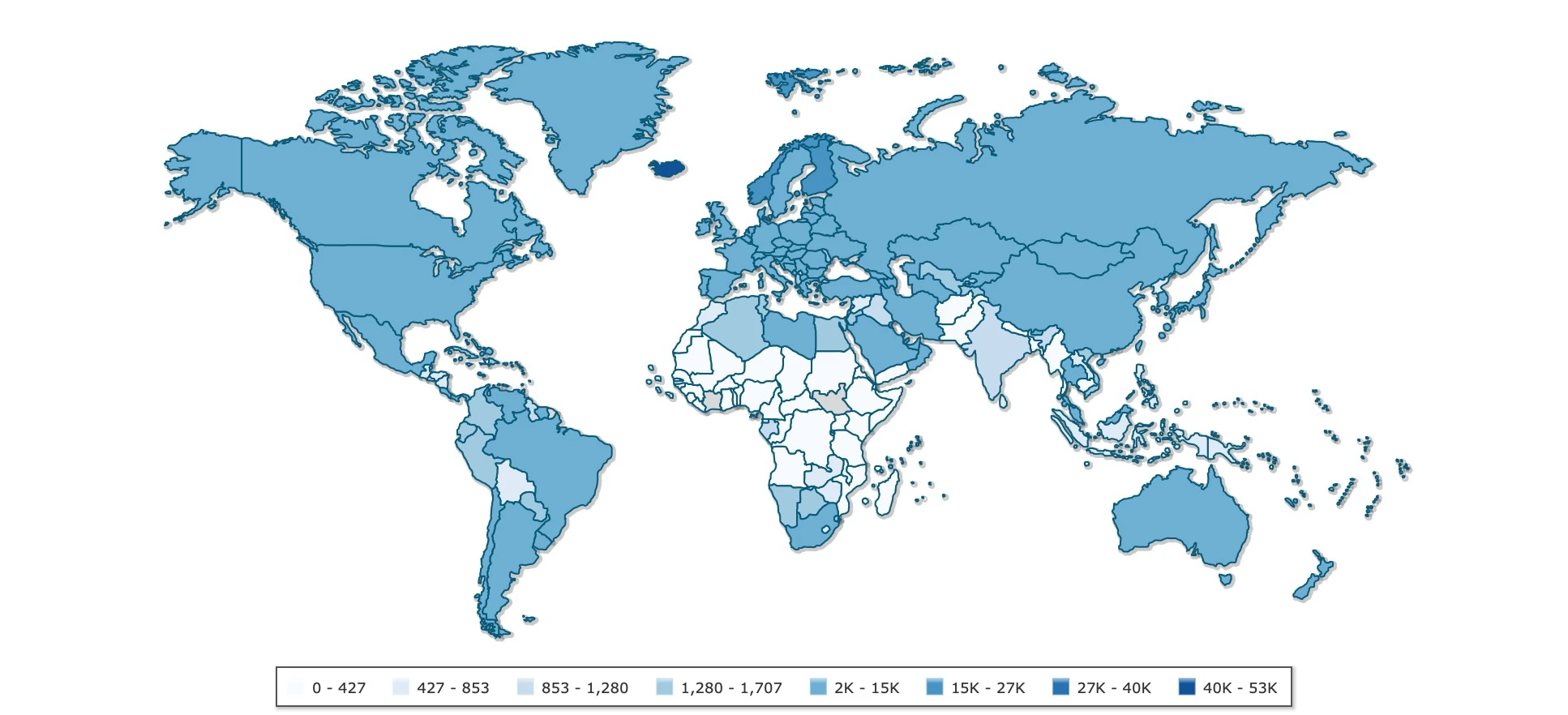 global per capita power consumption in 2020