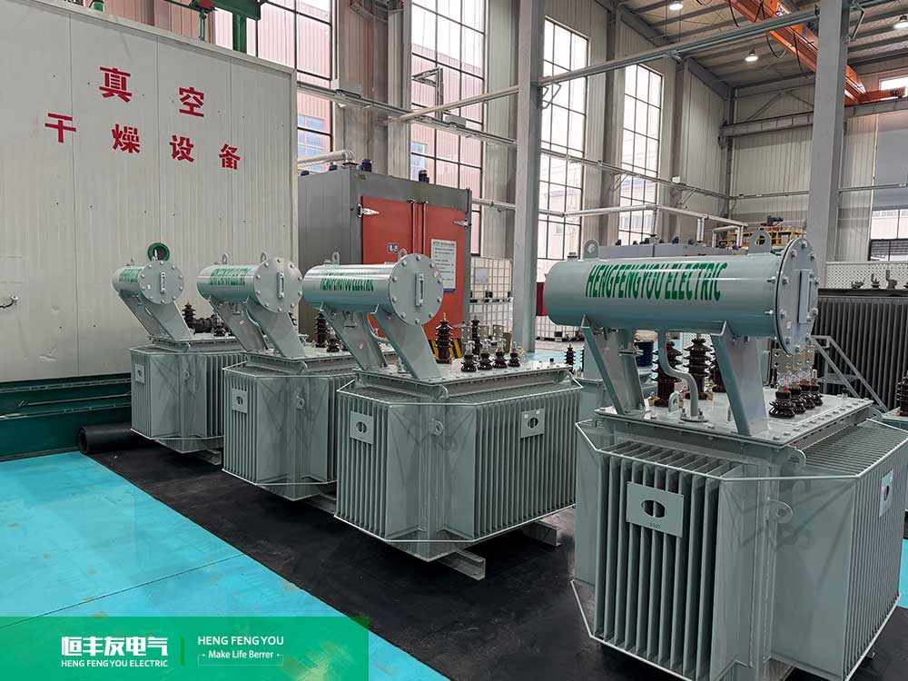 South Africa PV transformer, 22kv distribution transformer, Hengfengyou Electric, 1000kva transformer, 500kva transformer, 100kva three phase oil immersed transformer
